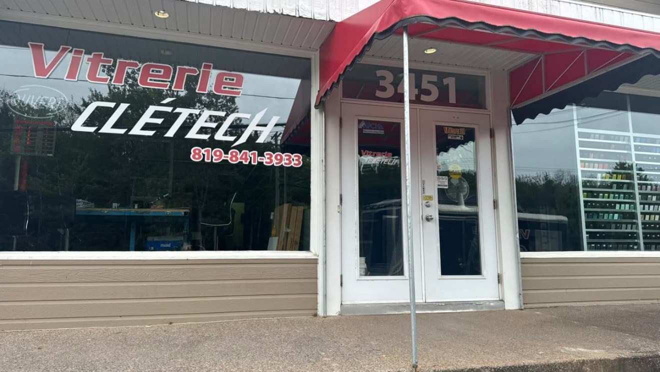 Vitrerie Clétech — Mauricie
