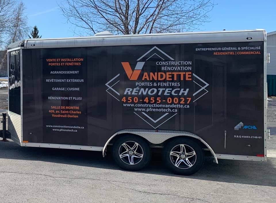 Construction Vandette & Portes et Fenêtres Rénotech — Vaudreuil-Dorion