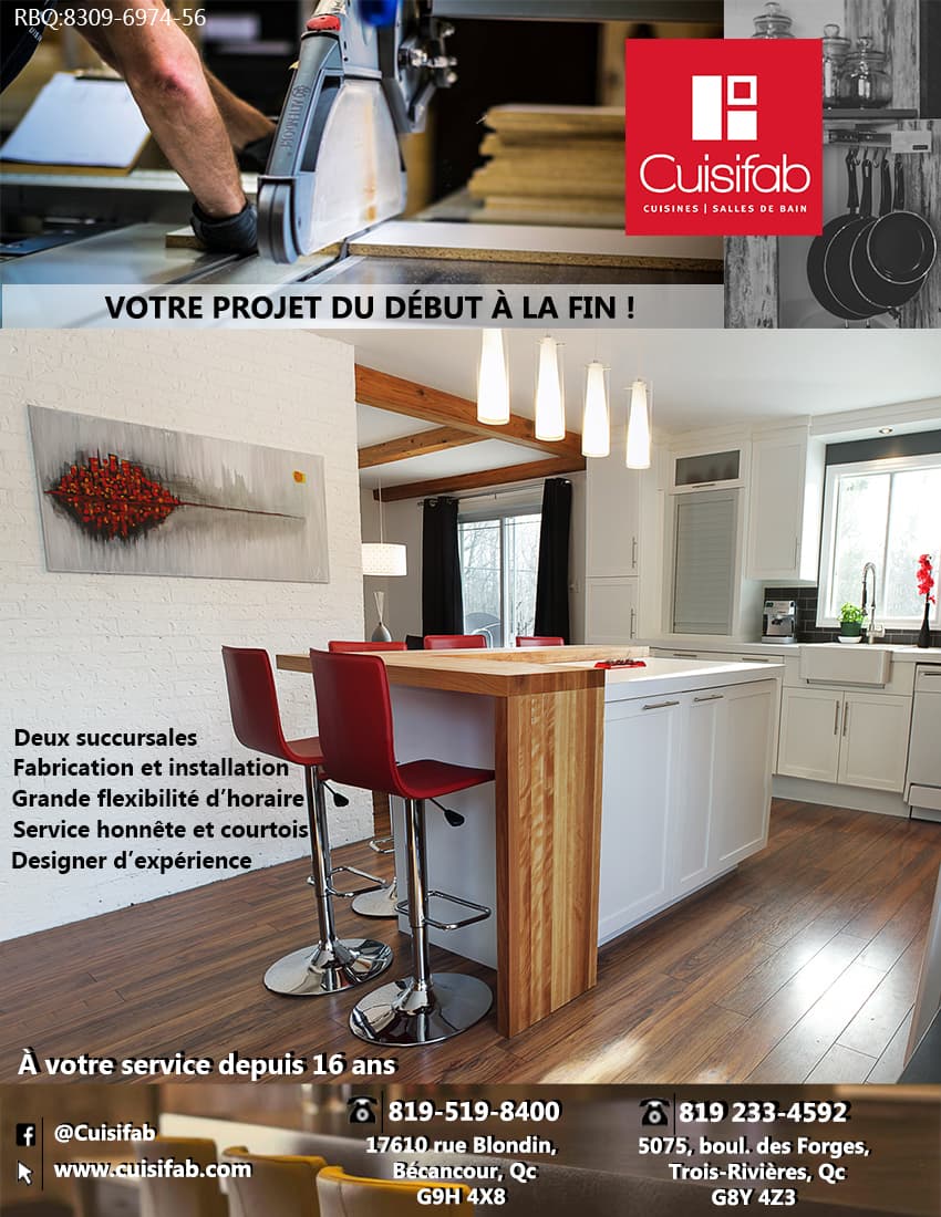 Cuisifab Inc — Trois-Rivières