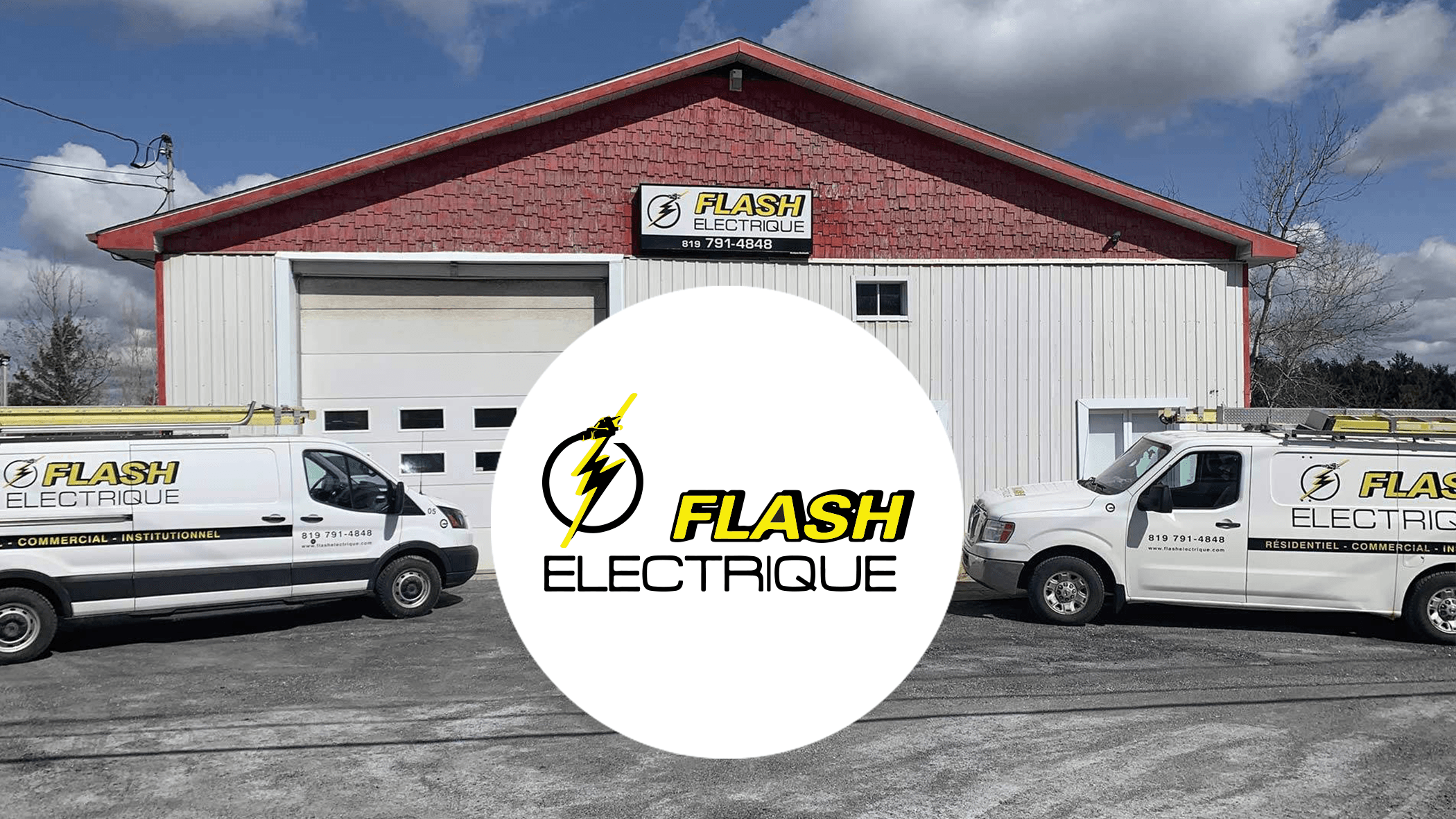 Flash Électrique Inc — électricien en Estrie