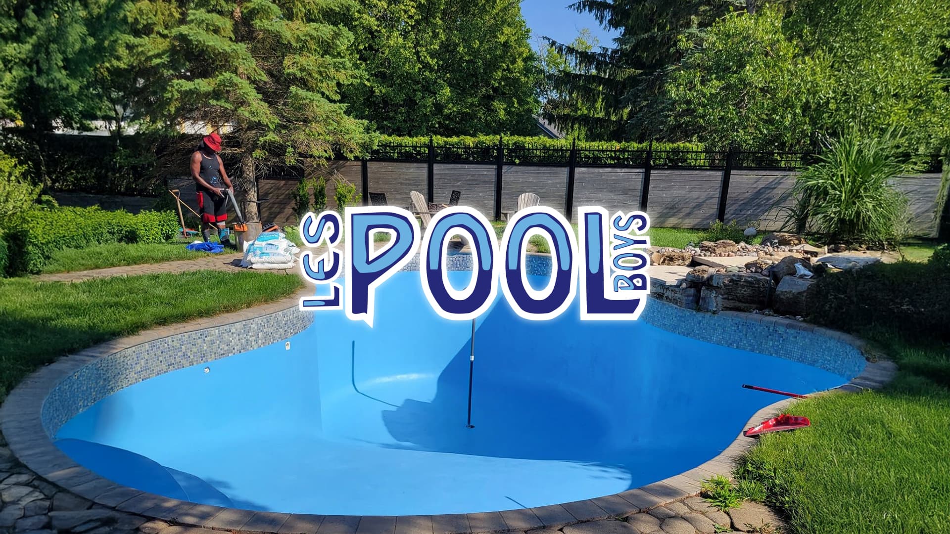 Les Pool Boys - West Island in ground swimming pool service cleaning and repair — Montréal