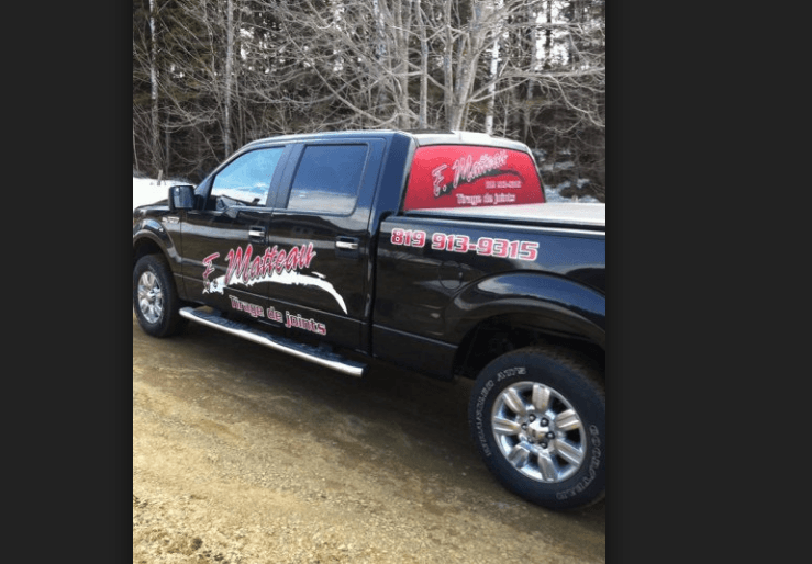 Platrier F. Matteau Tirage de joint INC et Tireur de joints Shawinigan — Shawinigan