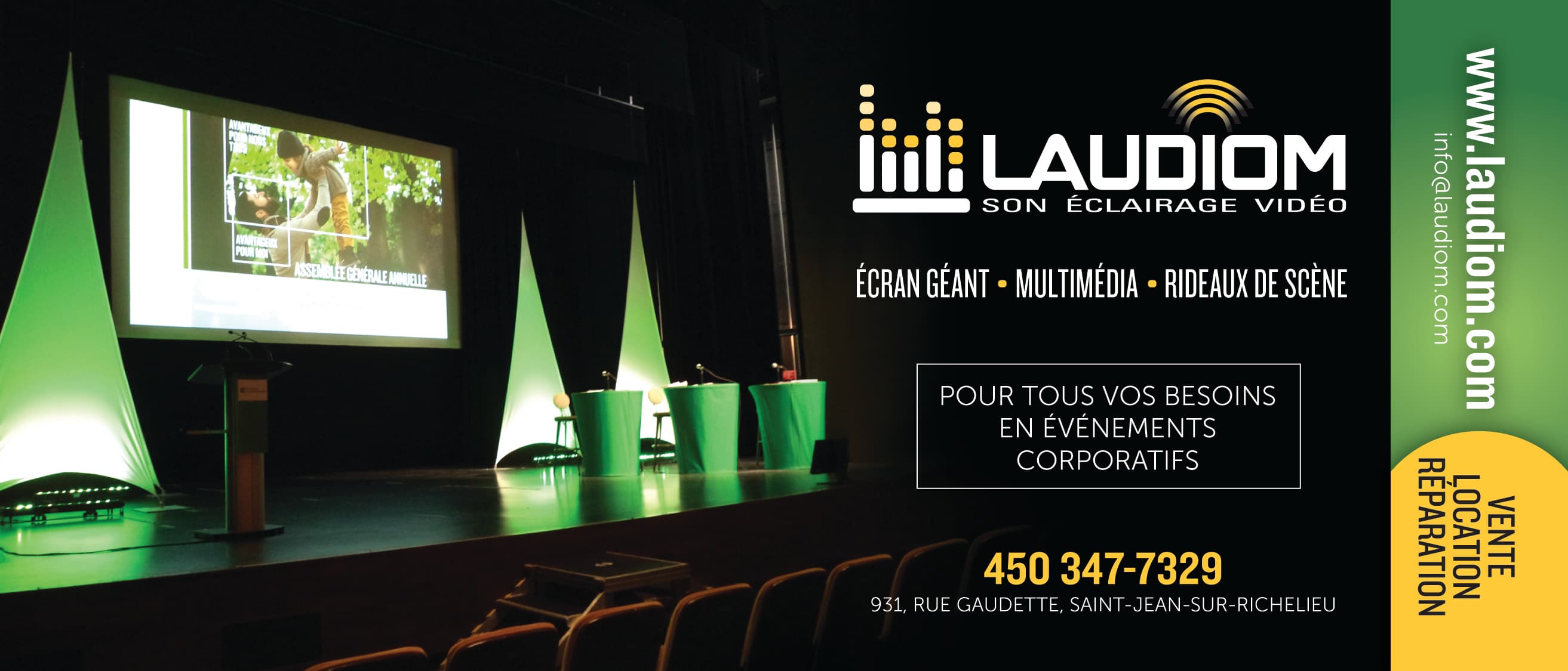 Laudiom Sonorisation — Saint-Jean-sur-Richelieu