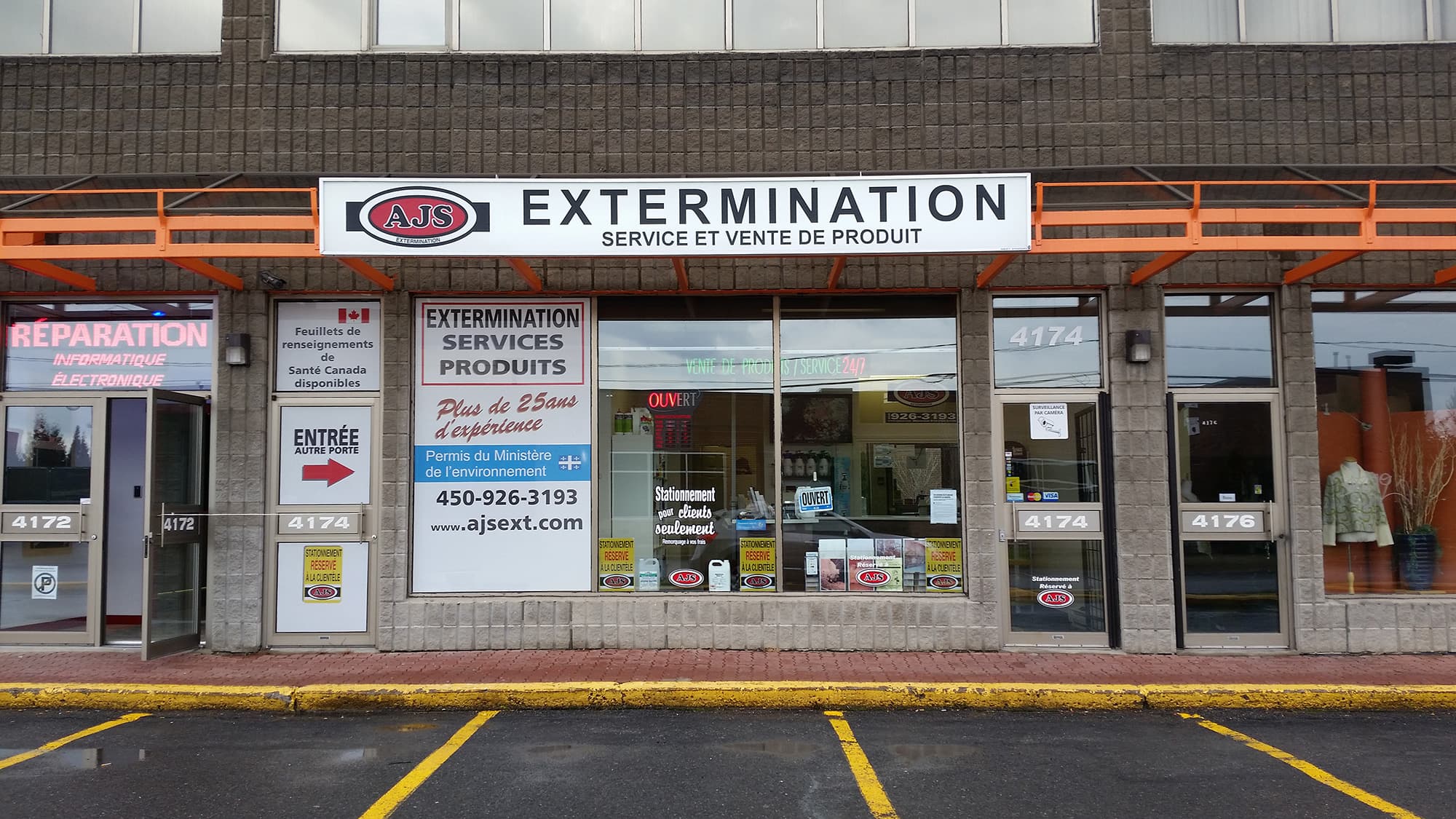 AJS Extermination - Exterminateur Rive Sud — Longueuil