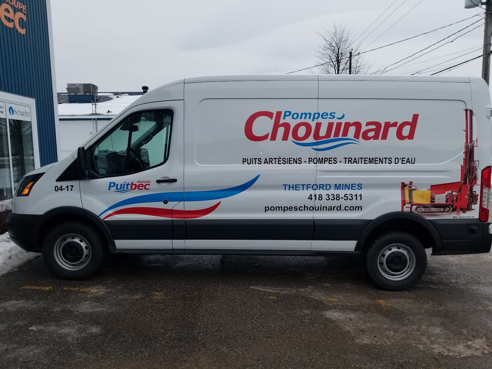 Pompes Chouinard inc. — Chaudière-Appalaches