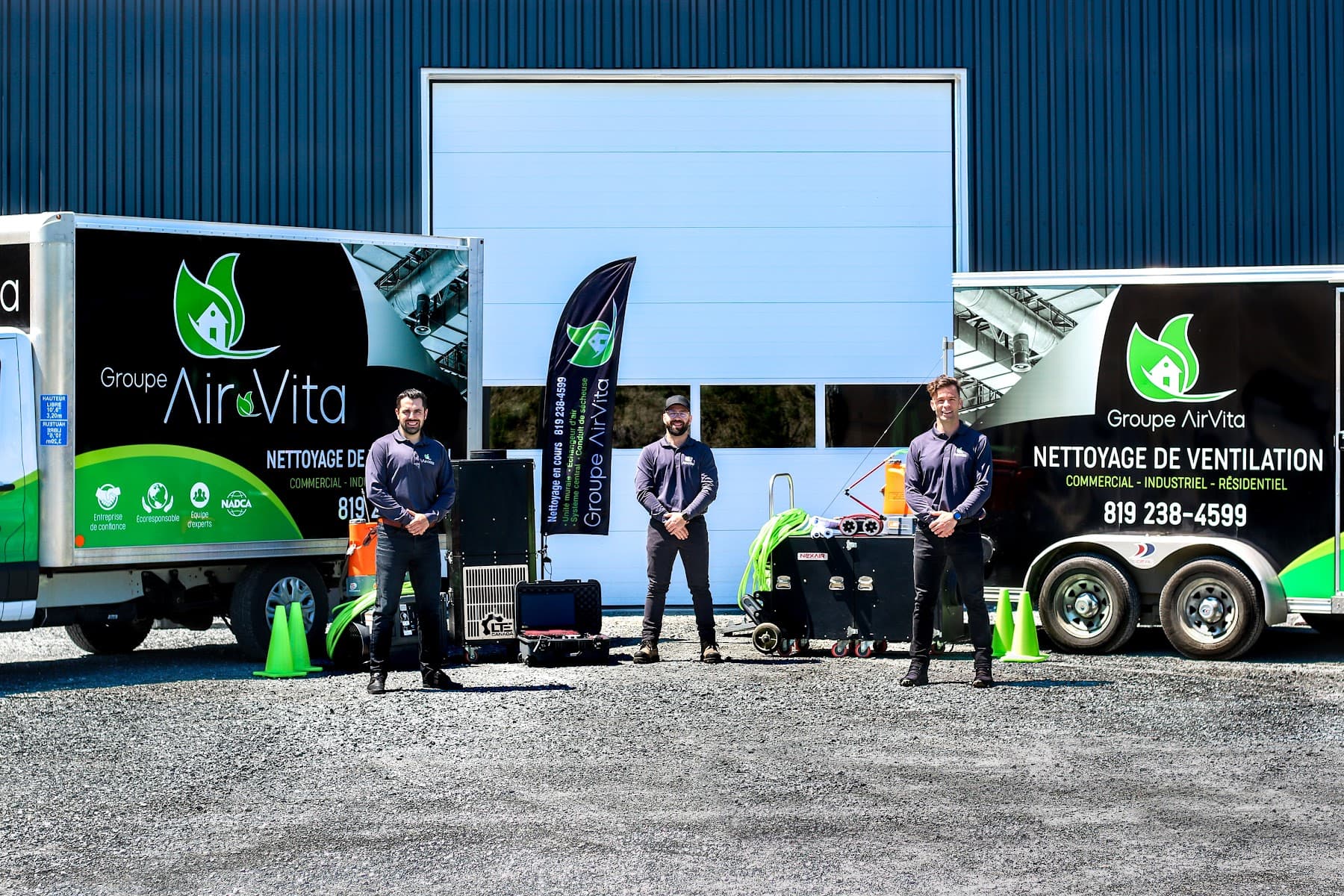 Groupe AirVita - Nettoyage de Conduits, Ventilation, Climatisation, Système central — Sherbrooke