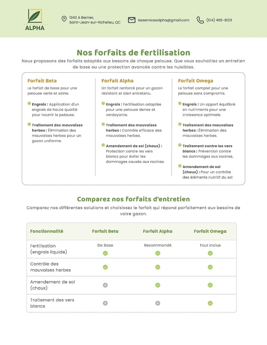 Les Services Alpha — Saint-Jean-sur-Richelieu