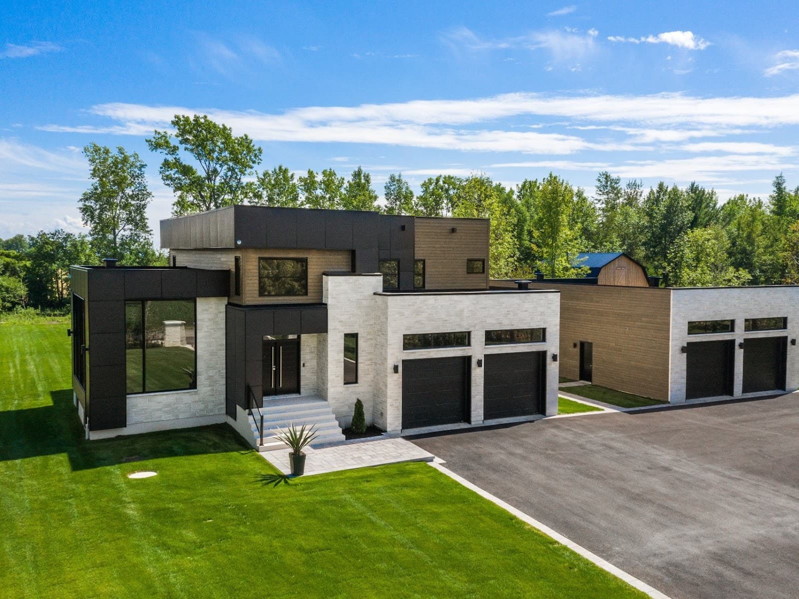 Design en revêtement extérieur 3D — Mascouche
