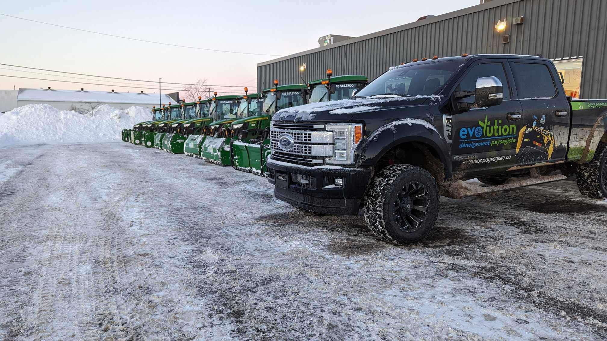 Évolution Déneigement Paysagiste Inc. — aménagement paysager à Lévis