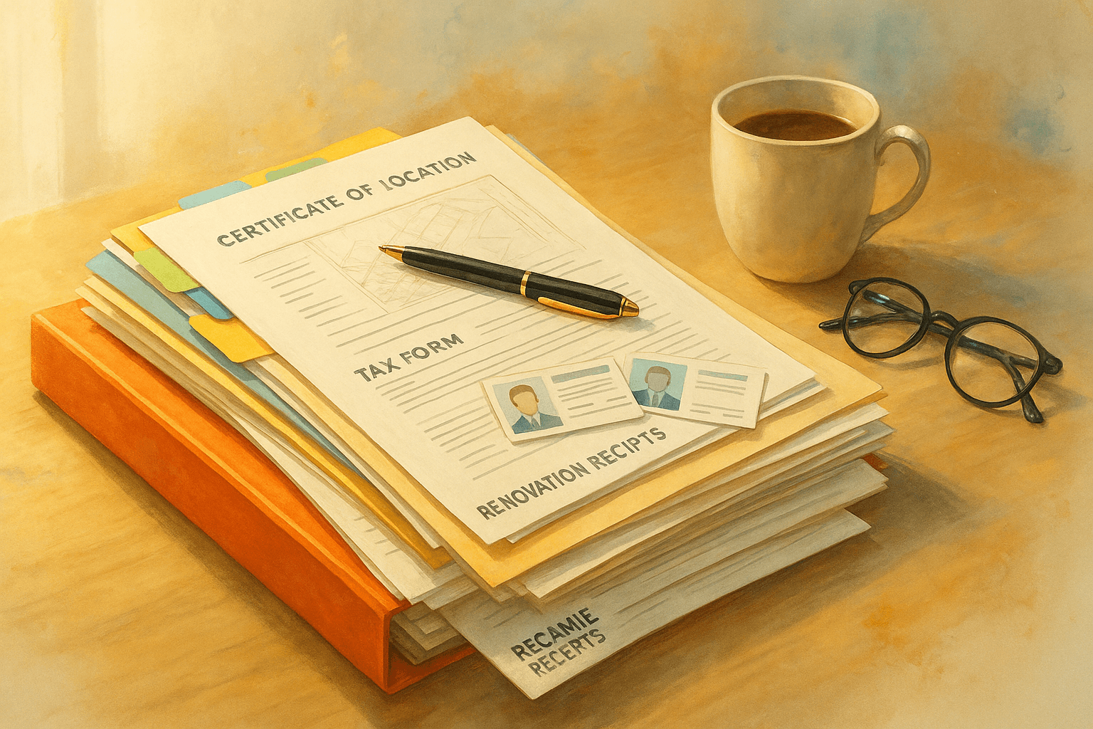 Documents nécessaires pour vendre sa maison