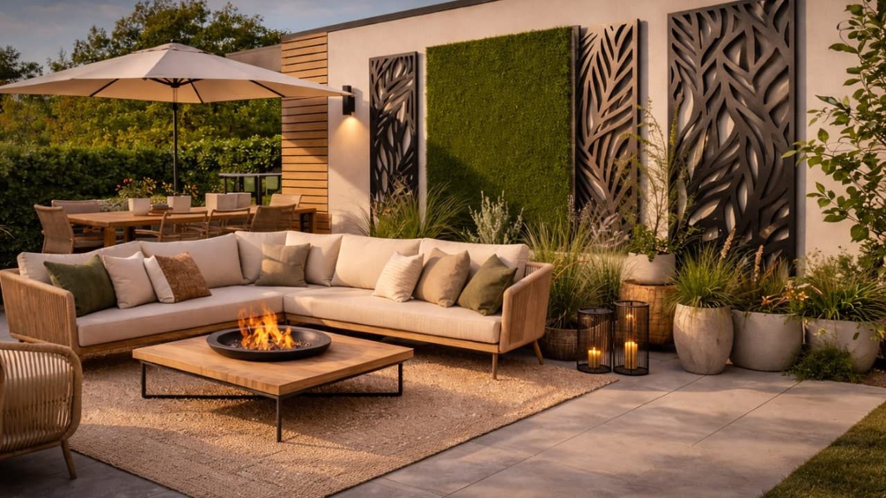 Haus matériaux tendances et mobiliers
