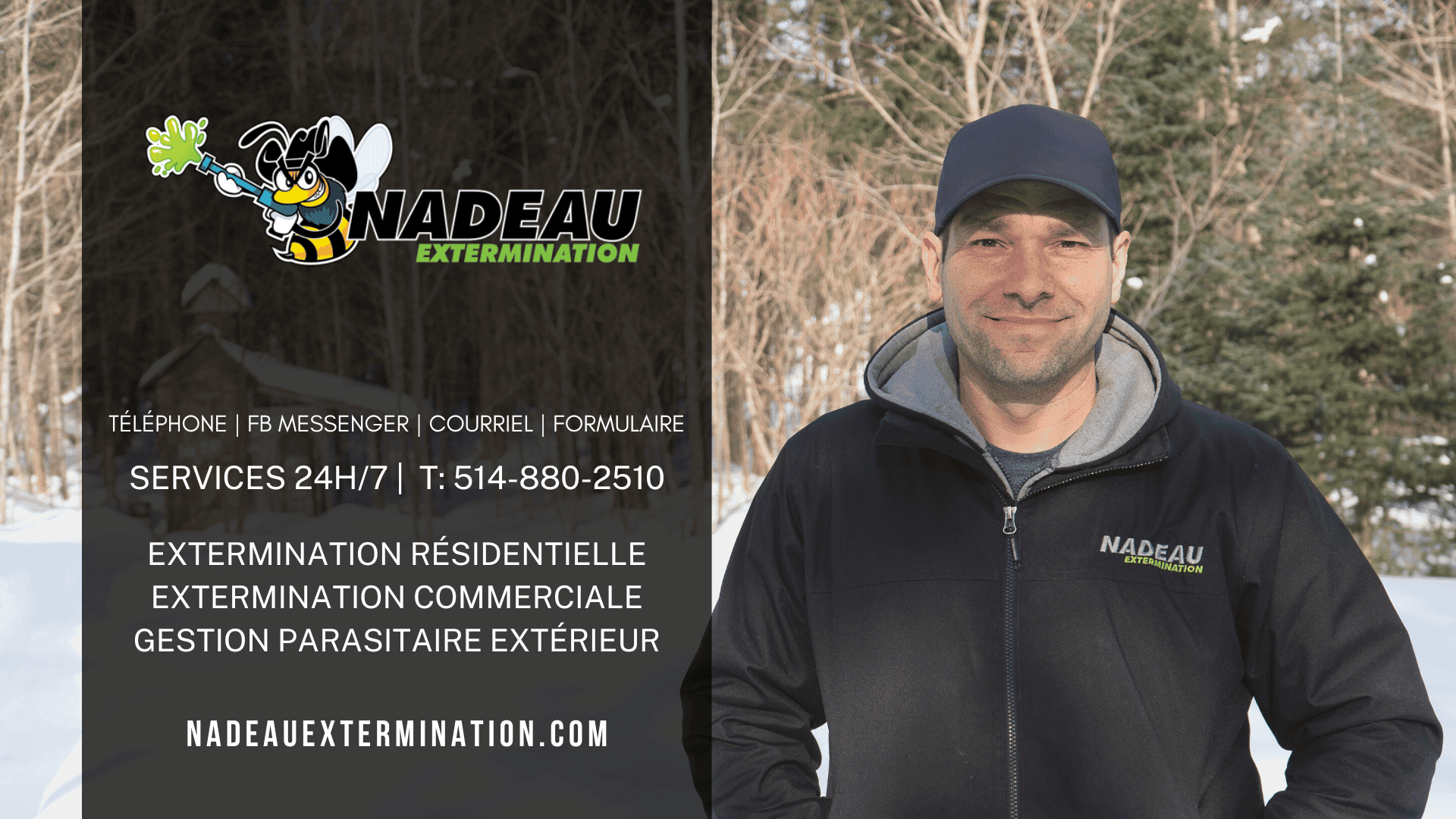 Nadeau Extermination — Lanaudière