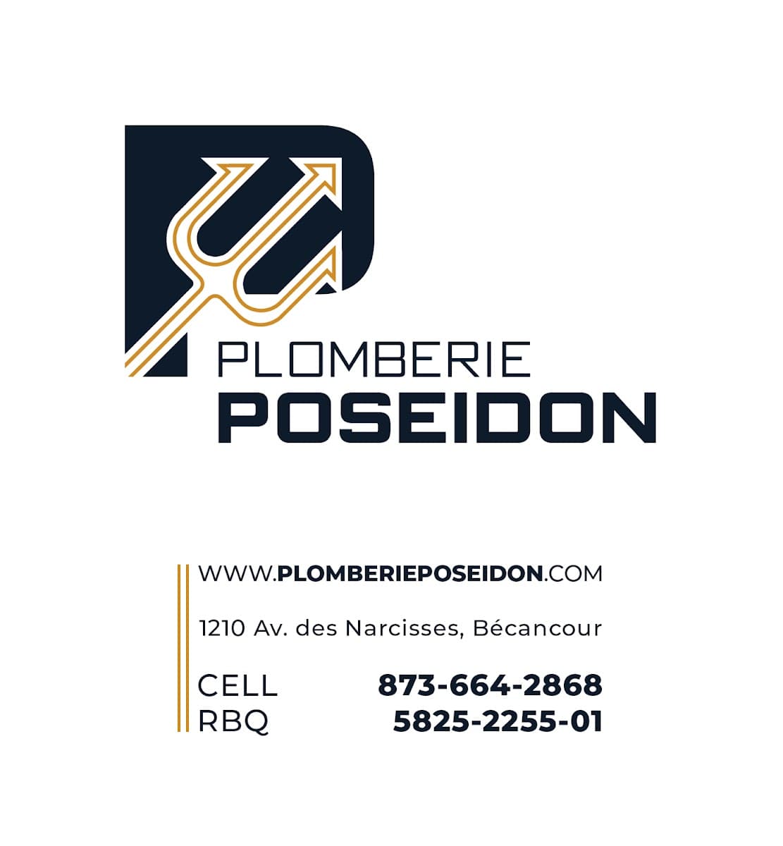 Plomberie Poseidon — Centre-du-Québec