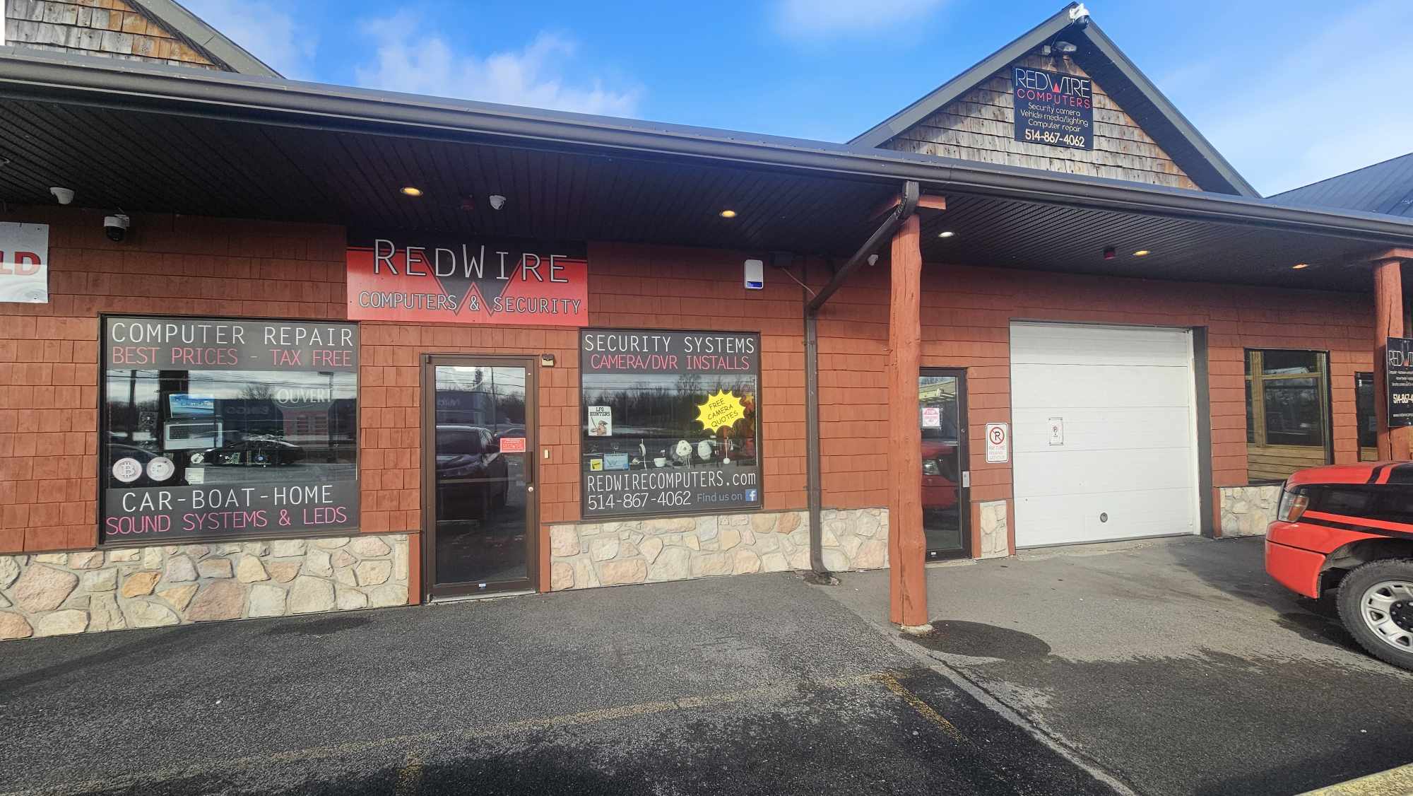 RedWire - Security & Electronics — spécialiste en sécurité en Montérégie