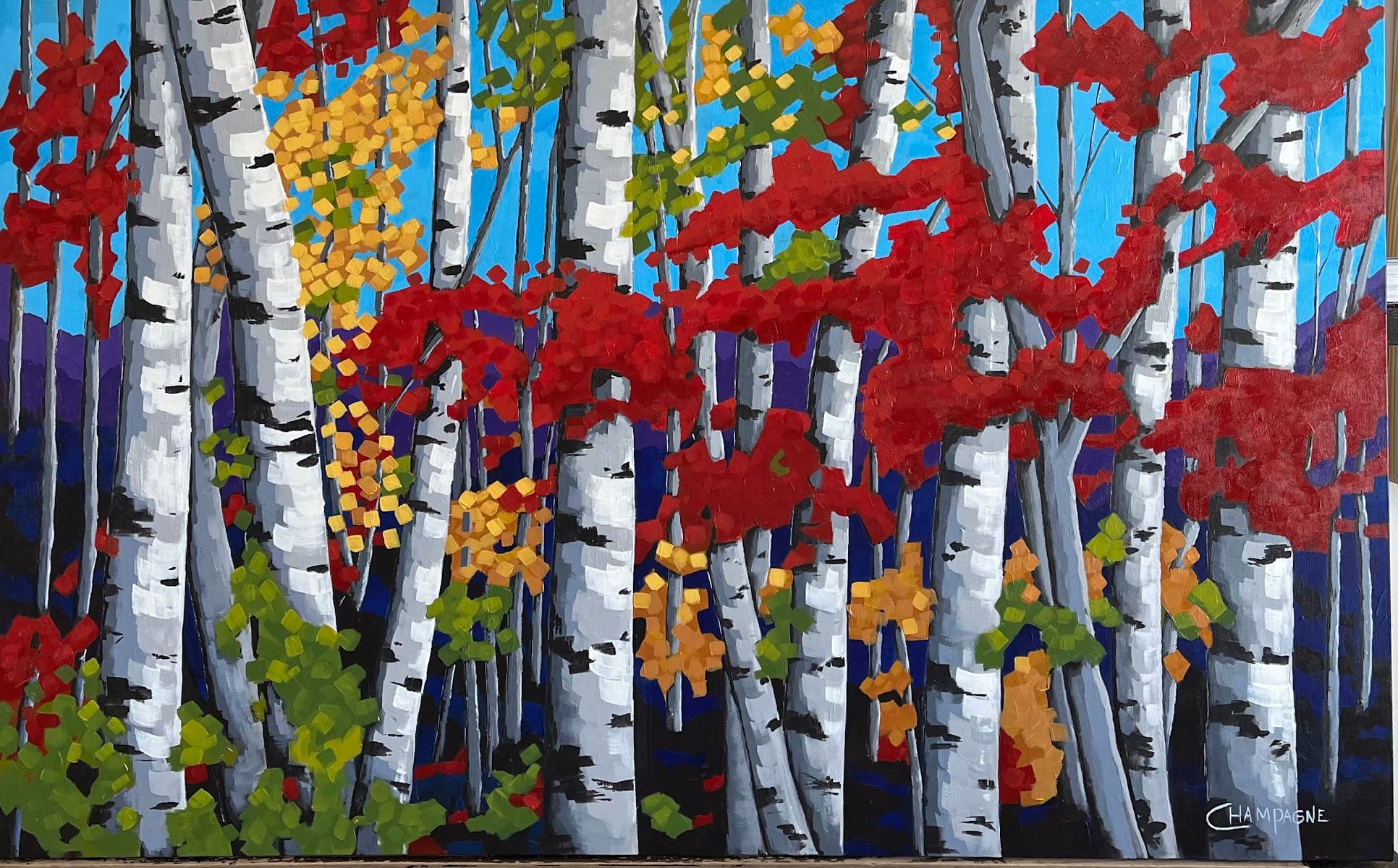 Pierrette Champagne Artiste-peintre — Beauce