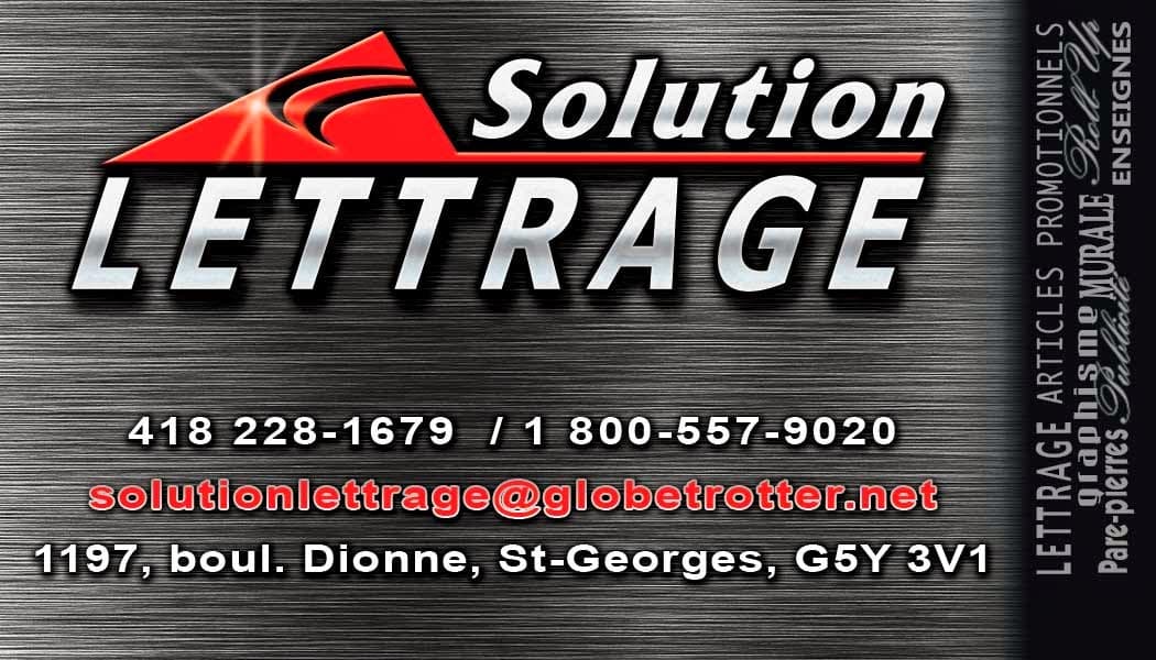 Solution Lettrage — Beauce