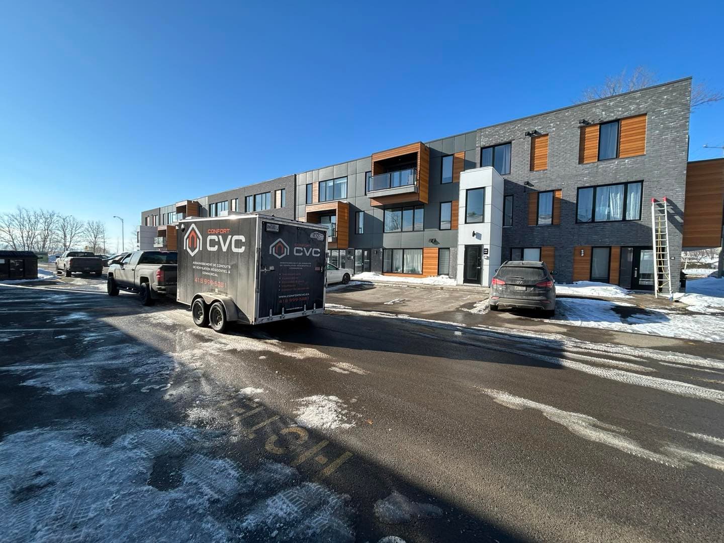 Confort CVC — chauffage et climatisation dans la Couronne de Québec