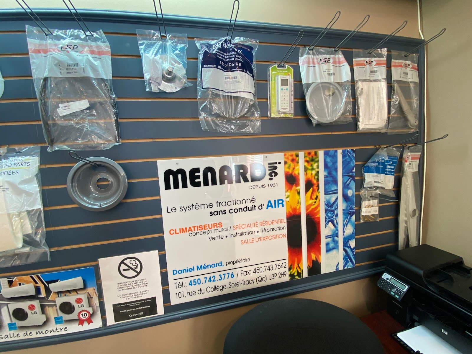 SolutionAir Climatisation - Ménard Services — Sorel-Tracy