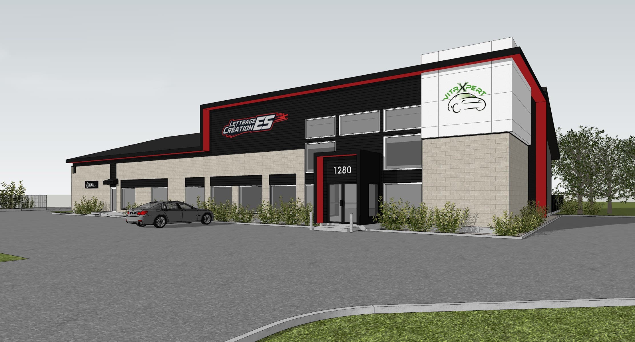 Lettrage Création ES — Beauce