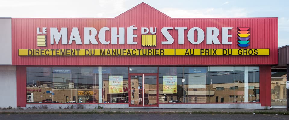 Le Marché du Store — revêtement et design mural à Granby