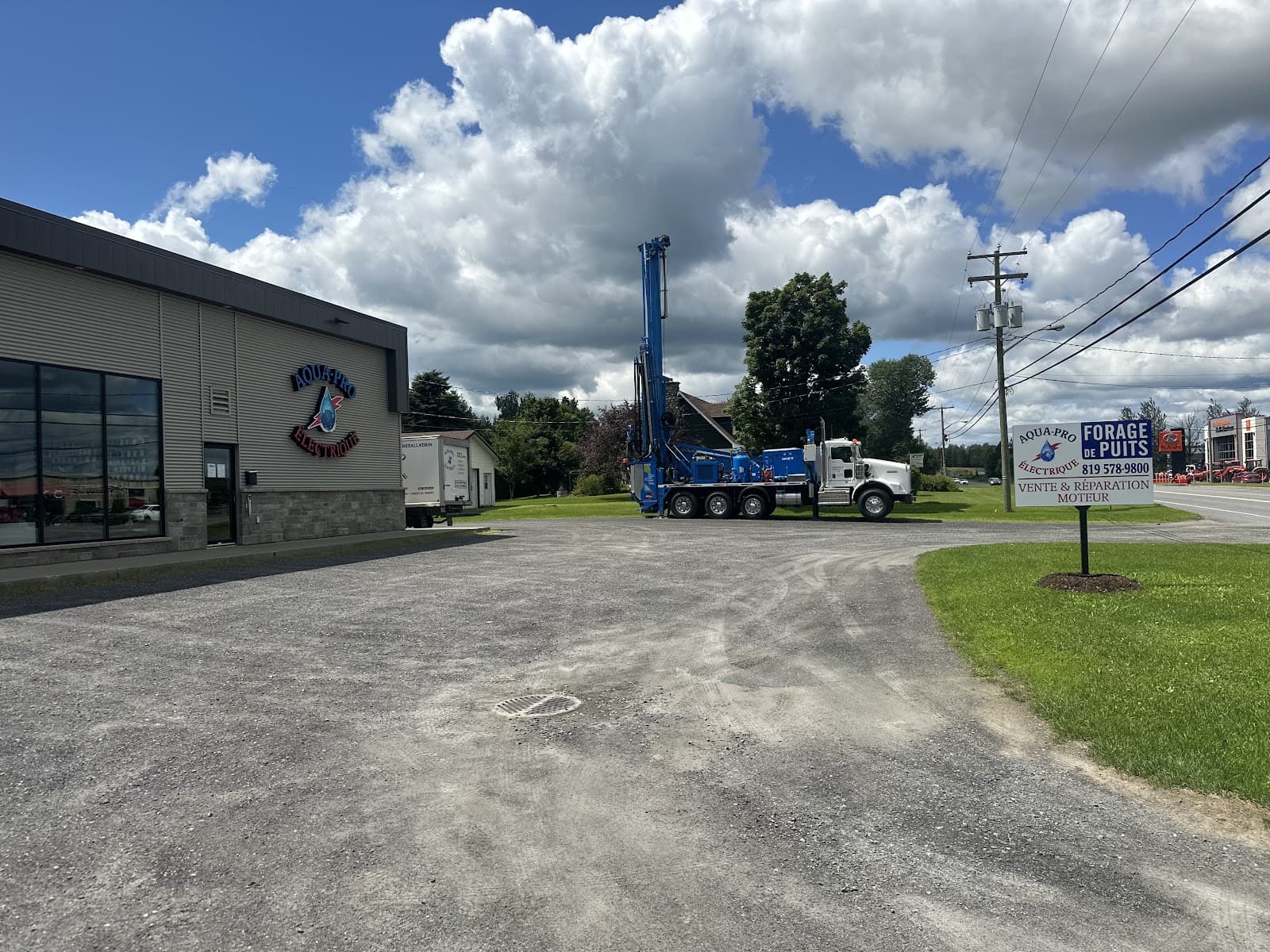 Aqua-Pro Électrique Inc - Forage de puits, Pompe à eau — Estrie