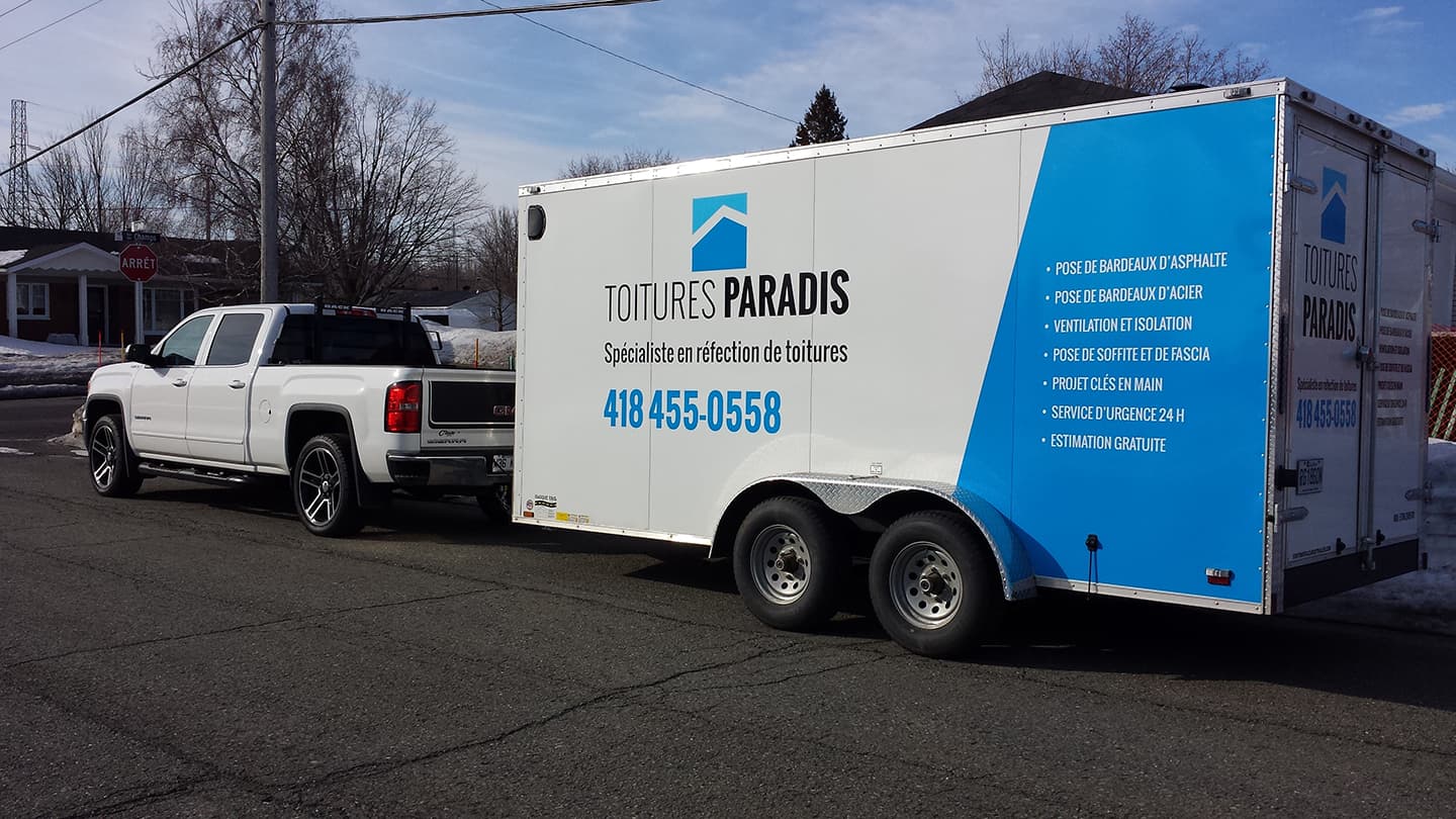 Toitures Paradis — Lévis