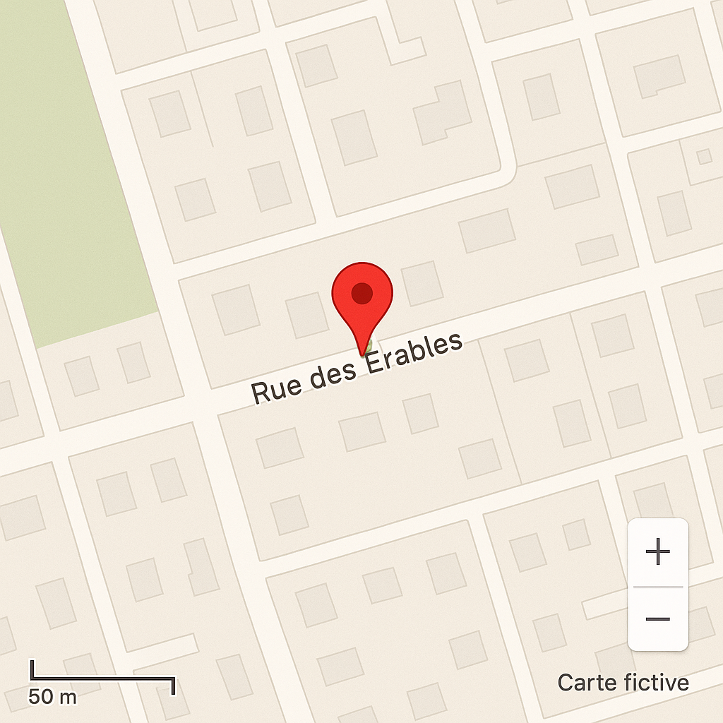 Localisation de la propriété