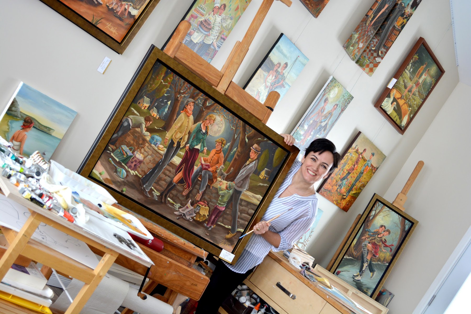 Kim Veilleux, artiste peintre — Peintre à Lévis