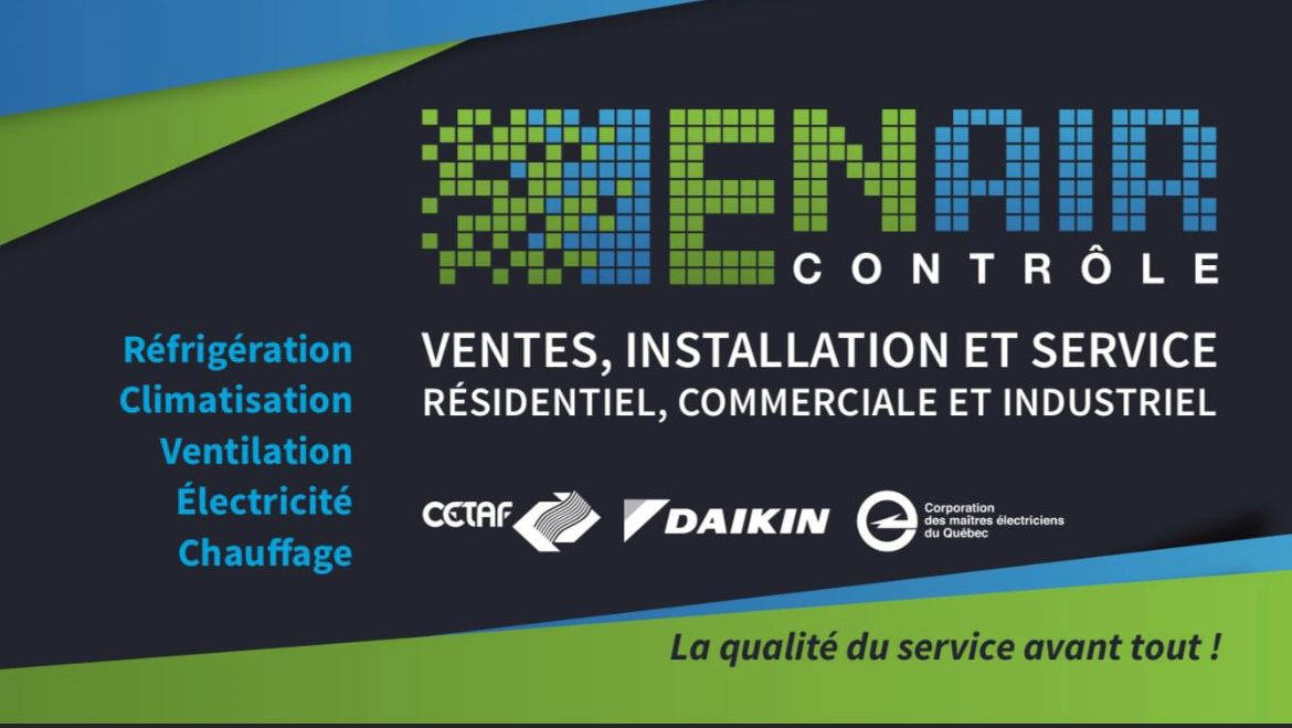 Enair Contrôle — Chauffage et climatisation à Montmagny