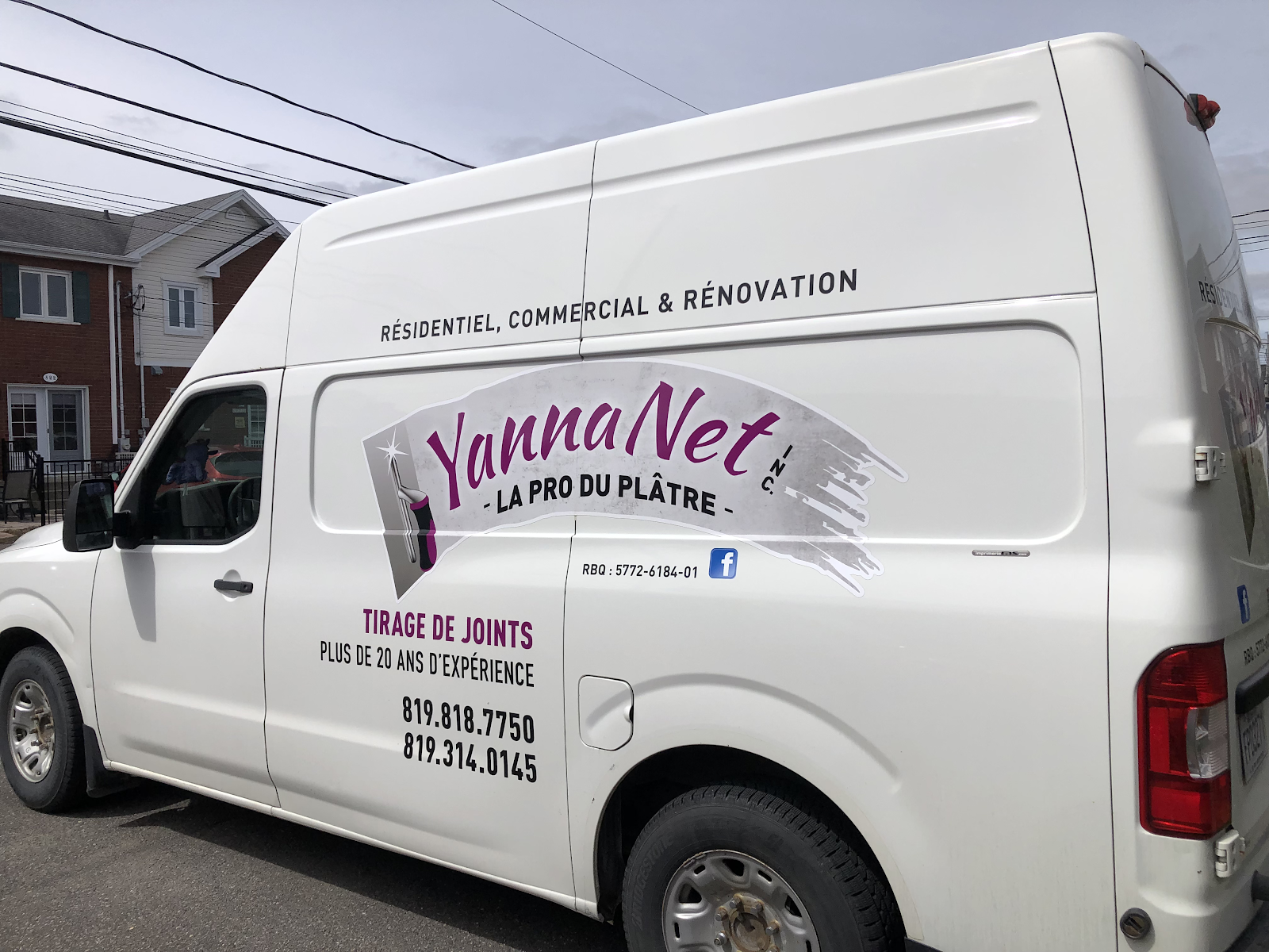 Yannanet Inc. - Plâtrier Drummondville — Entrepreneur général à Drummondville