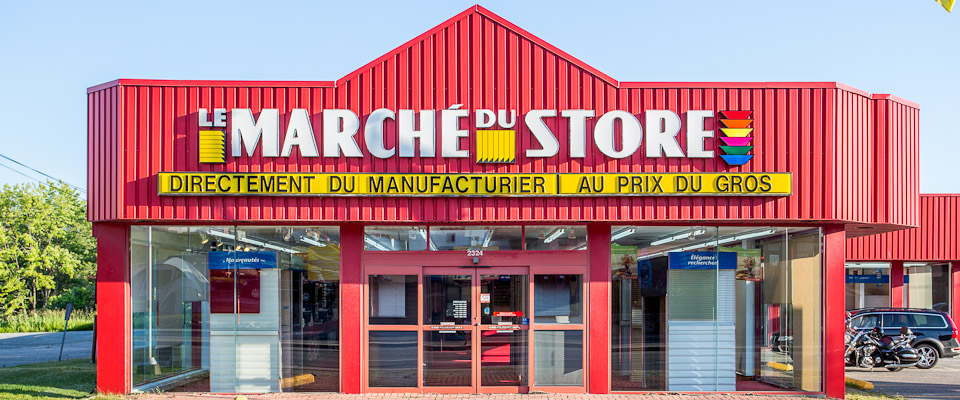 Le Marché du Store — Éclairage à Sherbrooke