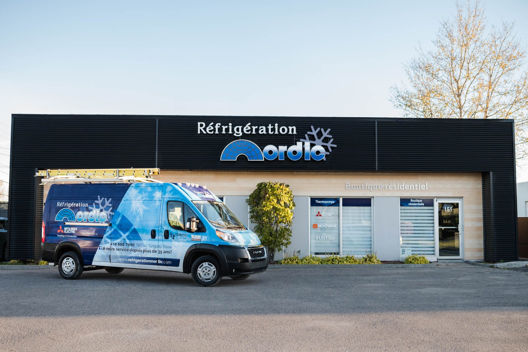 Réfrigération Nordic — Chauffage et climatisation à Alma