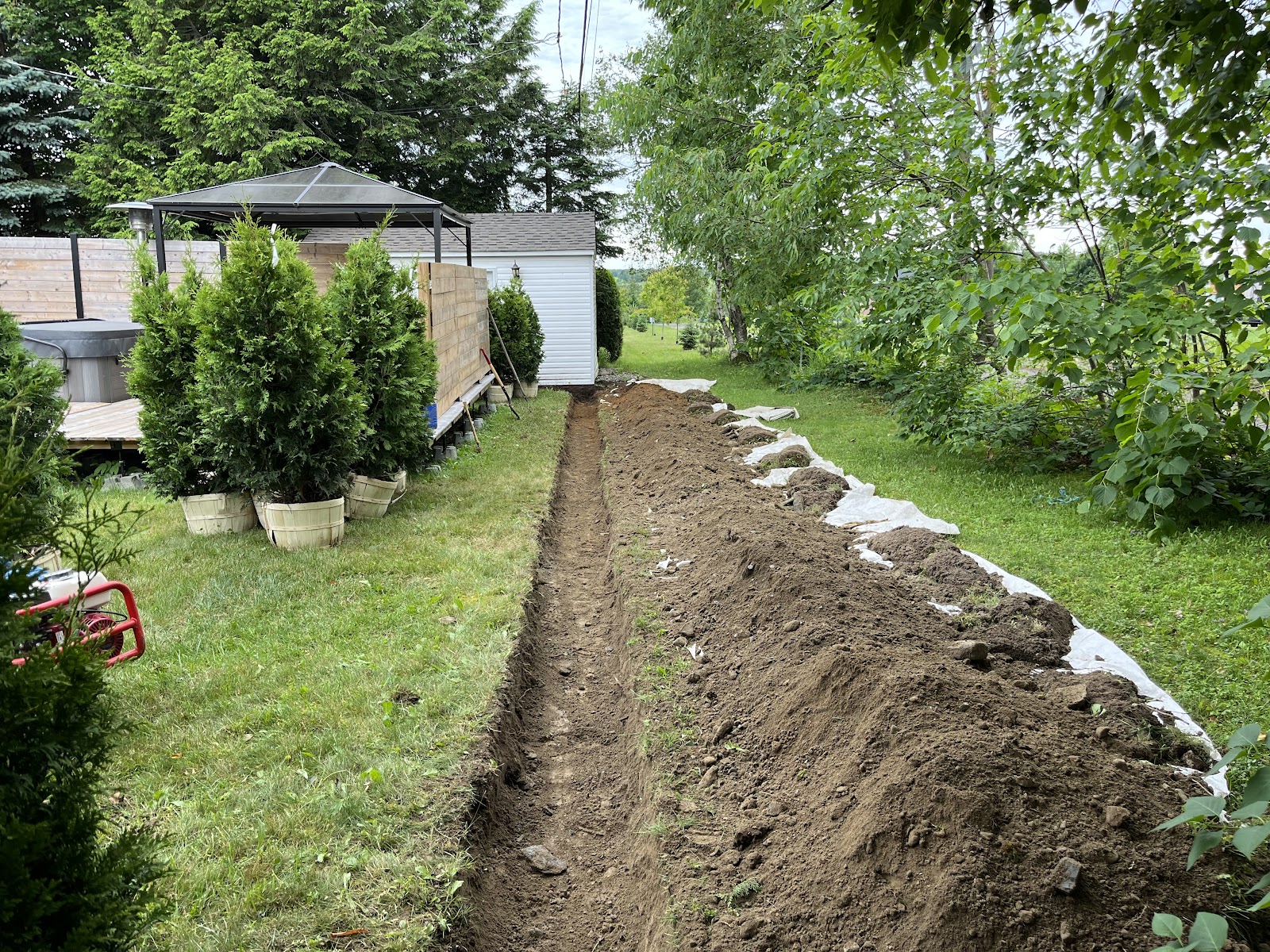 Mini-excavation LCM — Excavation & terrassement à Bromont