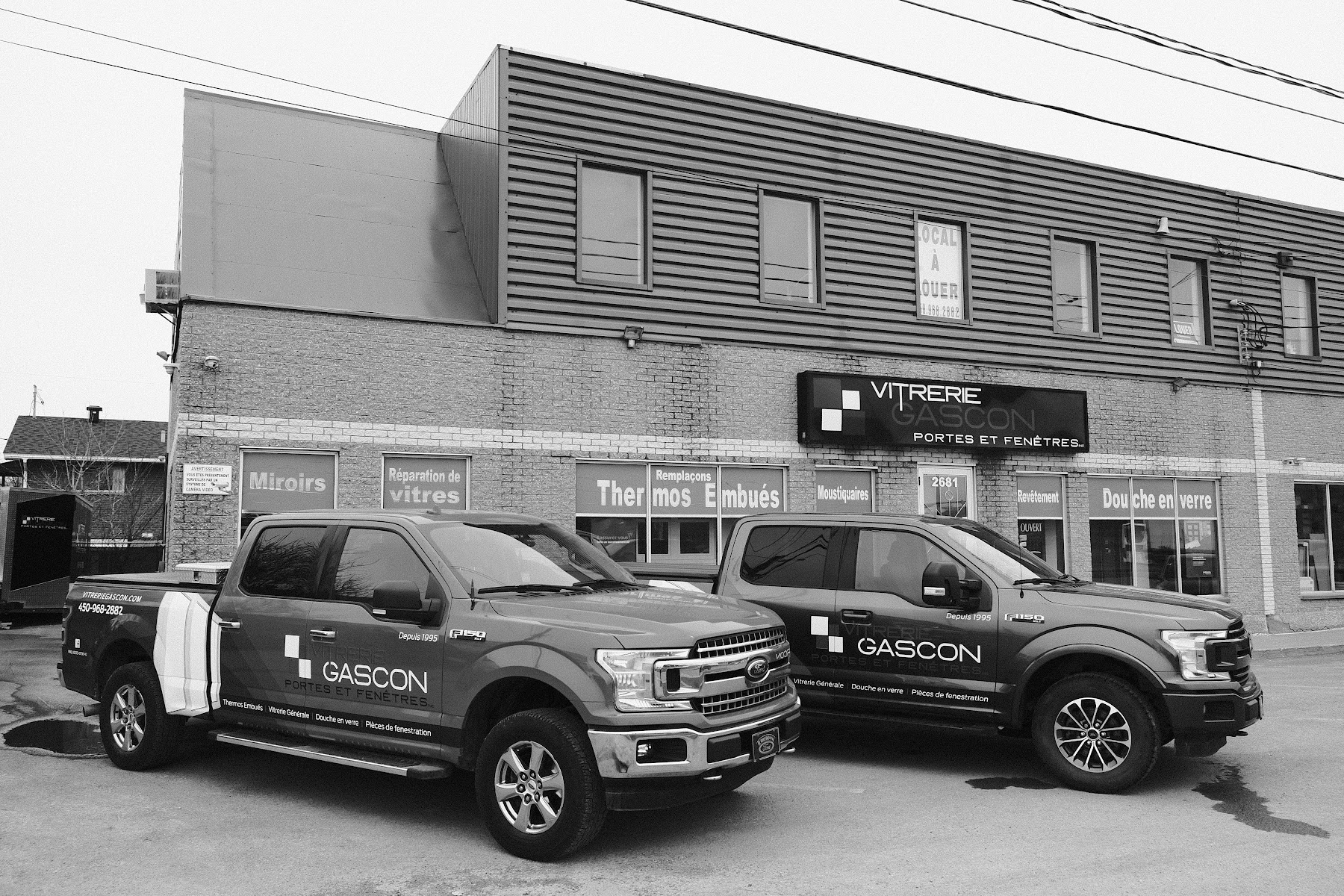 Vitrerie Gascon — Portes et fenêtres à Mascouche