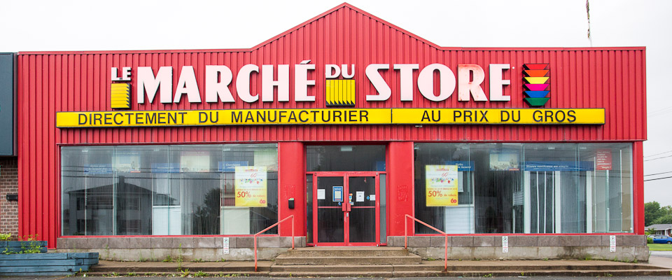 Le Marché du Store — Éclairage à Victoriaville